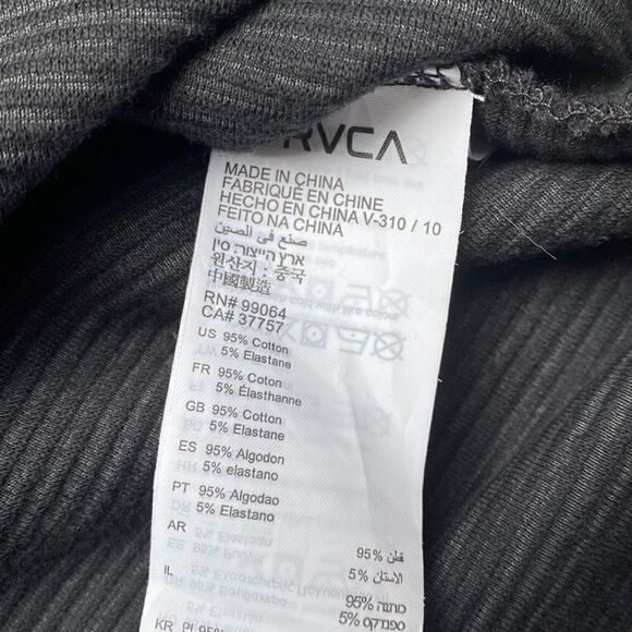 NWT RCVA Black Fitted Midi Dress - Picture 8 of 12